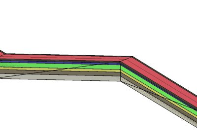 3D-Volumenkörper Leitungsgrabenabrechnung