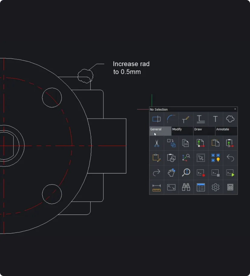 BricsCAD LITE – DWG-Plan prüfen und bearbeiten